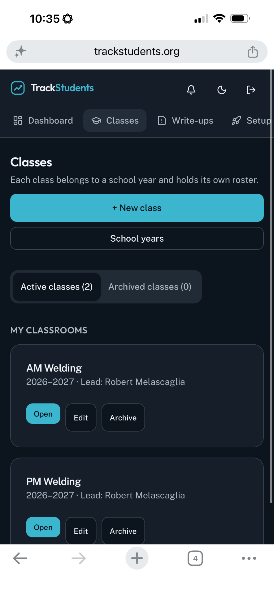 Classroom management